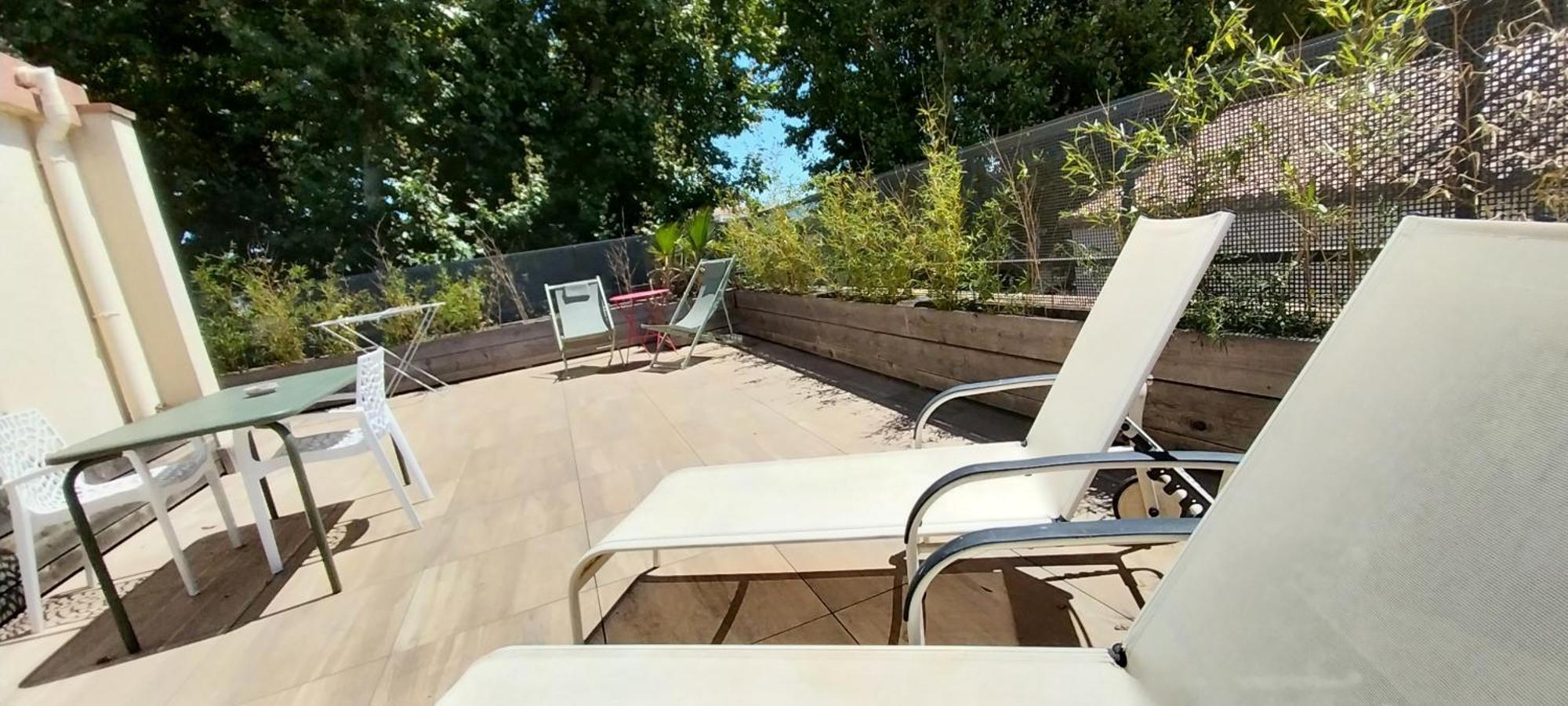 Studio Avec Terrasse Arlés Exterior foto